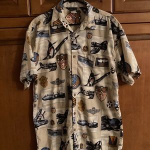 High Seas Trading  WWII flying theme Size L